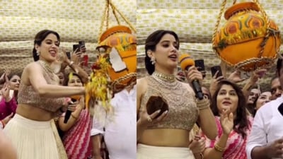Janhvi Kapoor at Dahi Handi event Janhvi Kapoor at Dahi Handi event