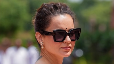 BJP MP Kangana Ranaut accused the opposition of indulging in corruption when they were in power. (PTI) BJP MP Kangana Ranaut accused the opposition of indulging in corruption when they were in power. (PTI)