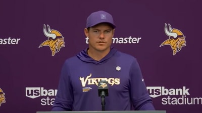 Vikings coach Kevin O’Connell shares update on QB2 situation (Minnesota Vikings screenshot/YouTube) Vikings coach Kevin O’Connell shares update on QB2 situation (Minnesota Vikings screenshot/YouTube)