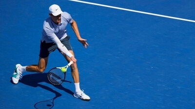 Meeting in the final for the fourth time this year and first since Wimbledon, Sinner fell behind 5-0 in the first set with nine unforced errors.&nbsp; (IMAGN IMAGES via Reuters Connect)