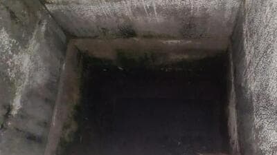 The action came a day after two sanitation workers died during cleaning of a sewage tank in a Sector 115-located pumping station. (HT Photos) The action came a day after two sanitation workers died during cleaning of a sewage tank in a Sector 115-located pumping station. (HT Photos)