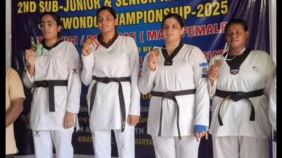 The medal winners in Sirsa.