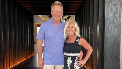 Brian Glenn shared he and Marjorie Taylor Greene began seeing each other from early 2023. (X/@brianglenntv) Brian Glenn shared he and Marjorie Taylor Greene began seeing each other from early 2023. (X/@brianglenntv)