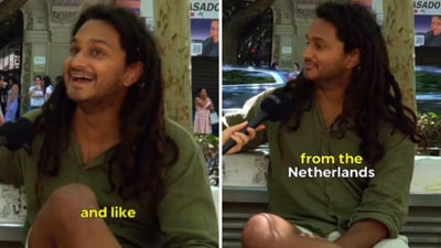 The man shared a childhood memory that highlighted the cultural difference between India and the Netherlands. (Instagram/datingbeyondborders) The man shared a childhood memory that highlighted the cultural difference between India and the Netherlands. (Instagram/datingbeyondborders)