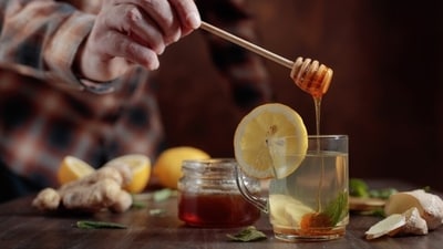 When you mix honey in hot milk or water, it turns hot and toxic. (Shutterstock) When you mix honey in hot milk or water, it turns hot and toxic. (Shutterstock)