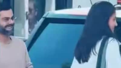 Virat Kohli, Anushka Sharma were spotted chatting with locals in London Virat Kohli, Anushka Sharma were spotted chatting with locals in London