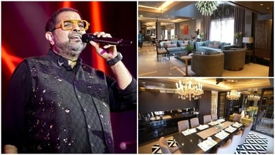 Shankar Mahadevan shared a glimpse inside his home in Navi Mumbai. Shankar Mahadevan shared a glimpse inside his home in Navi Mumbai.