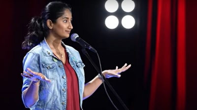 The controversy erupted after she released a video from her So Mini Things series ahead of India’s 79th Independence Day, (Aiyyo Shraddha/YouTube) The controversy erupted after she released a video from her So Mini Things series ahead of India’s 79th Independence Day, (Aiyyo Shraddha/YouTube)