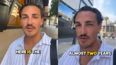 A US man went viral after saying Americans are fat and unhealthy because cities lack walkability, unlike Europe where daily routines involve walking. (Instagram/trvlking) A US man went viral after saying Americans are fat and unhealthy because cities lack walkability, unlike Europe where daily routines involve walking. (Instagram/trvlking)
