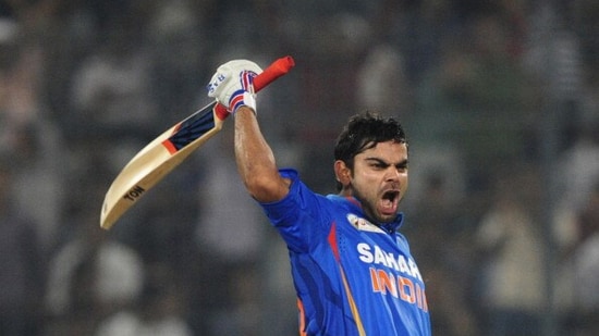 Virat Kohli hit his highest individual ODI score in the 2012 Asia Cup, playing a knock of 183 against Pakistan in Mirpur. He smashed the Pakistan bowlers all around the park.&nbsp;(AFP )