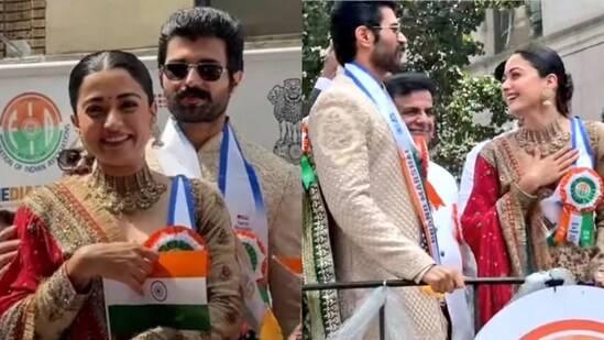 Fans can't stop gushing about Rashmika Mandanna and Vijay Deverakonda's adorable pics.