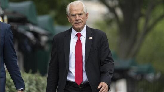 White House trade counselor Peter Navarro walks outside the White House after a television interview, on July 31, 2025, in Washington. (AP FILE)