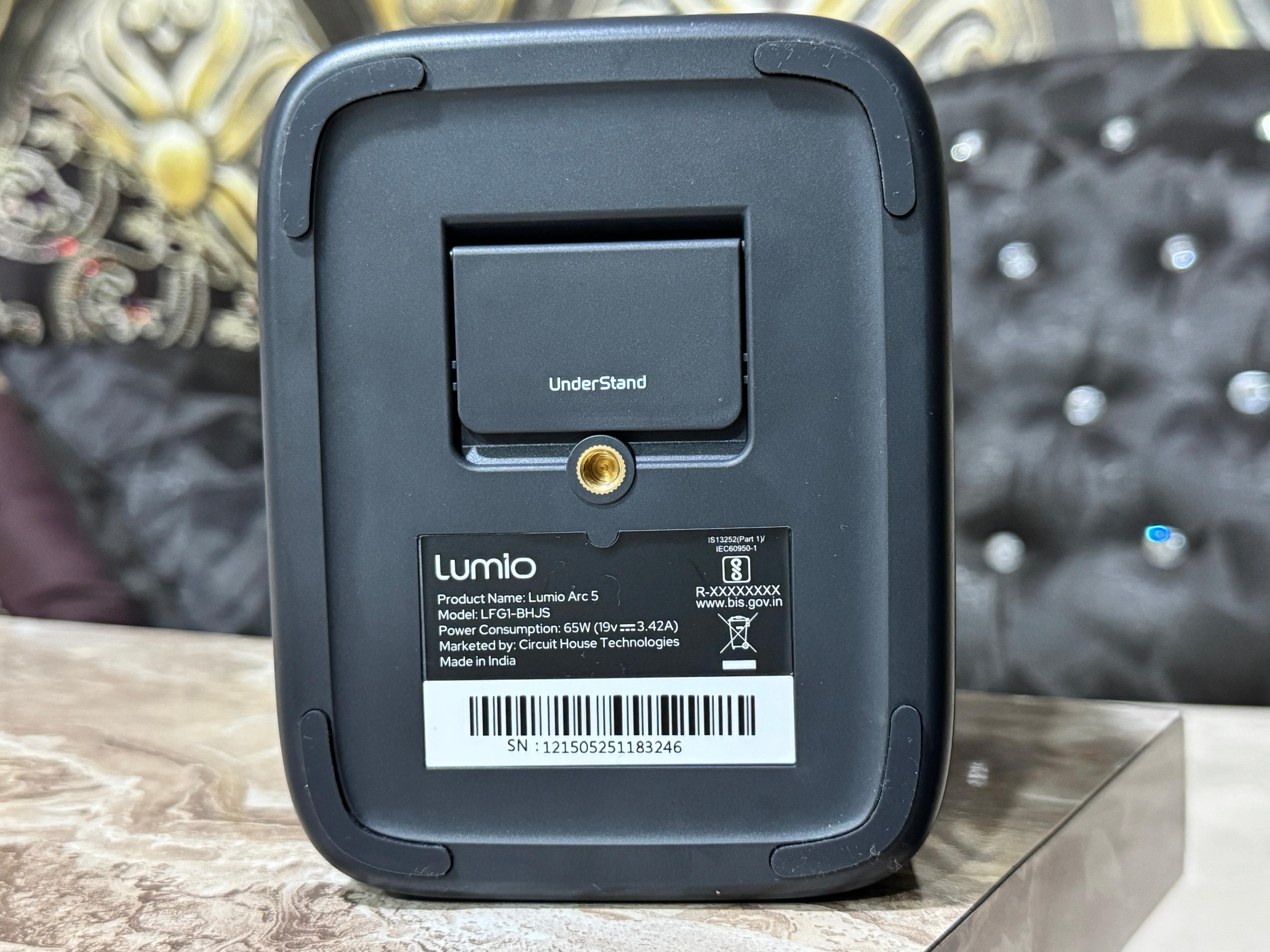 Lumio Arc 5 Projector is quite easy to mount. Lumio Arc 5 Projector is quite easy to mount.