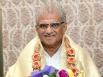 Veerendra Heggade said he welcomes the formation of a Special Investigation Team to uncover the truth behind ongoing allegations against the temple. (ANI Photo)