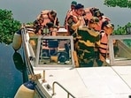 As floodwaters continue to inundate Ferozepur and Fazilka districts, the Border Security Force (BSF) has intensified both boat and foot patrols along the Indo-Pak border to prevent anti-national elements from exploiting the situation.