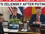 On cam: Trump says he'll gift new Ukraine map to Zelensky, days after Putin meet On cam: Trump says he'll gift new Ukraine map to Zelensky, days after Putin meet