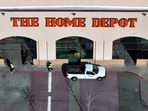 Home Depot stocks rising despite bad quarter.