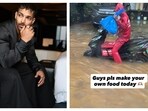 Harshvardhan Rane emphasised the struggles of delivery personnel during Mumbai's floods, encouraging people to prepare their meals instead of ordering online.