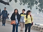 Residents said on social media that they are bundled up in sweaters and socks amid chilly weather in Bengaluru. (Sant Arora/HT/Representative image) Residents said on social media that they are bundled up in sweaters and socks amid chilly weather in Bengaluru. (Sant Arora/HT/Representative image)