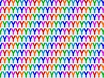 The players have to find the odd letter 'X' in under seven seconds