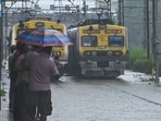 Services on the Main Line between Kurla and Sion were also halted as tracks became waterlogged following the downpour on Tuesday. Services on the Main Line between Kurla and Sion were also halted as tracks became waterlogged following the downpour on Tuesday.