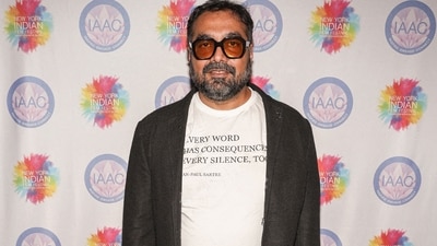 Anurag Kashyap penned a note on Instagram to call out the producer of Chiranjeevi Hanuman. (Getty Images via AFP)