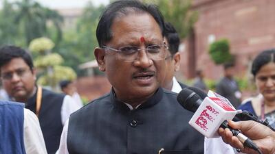 Chhattisgarh Chief Minister Vishnu Deo Sai (PTI) Chhattisgarh Chief Minister Vishnu Deo Sai (PTI)