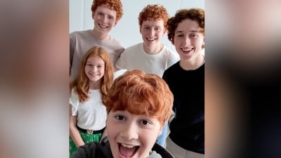 Dominic McLaughlin has been revealed as Harry Potter, with Arabella Stanton lined up for Hermione Granger. (Instagram/HBO Max) Dominic McLaughlin has been revealed as Harry Potter, with Arabella Stanton lined up for Hermione Granger. (Instagram/HBO Max)