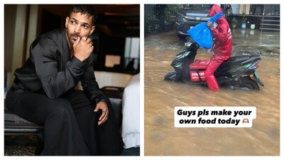 Harshvardhan Rane emphasised the struggles of delivery personnel during Mumbai's floods, encouraging people to prepare their meals instead of ordering online. Harshvardhan Rane emphasised the struggles of delivery personnel during Mumbai's floods, encouraging people to prepare their meals instead of ordering online.