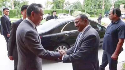 National Security Advisor Ajit Doval with China's Foreign Minister Wang Yi in New Delhi on Tuesday. (PTI) National Security Advisor Ajit Doval with China's Foreign Minister Wang Yi in New Delhi on Tuesday. (PTI)