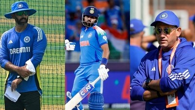 Abhishek Nayar slams Ajit Agarkar for Shreyas Iyer's exclusion from Asia Cup squad. (AFP, ANI and PTI Images) Abhishek Nayar slams Ajit Agarkar for Shreyas Iyer's exclusion from Asia Cup squad. (AFP, ANI and PTI Images)