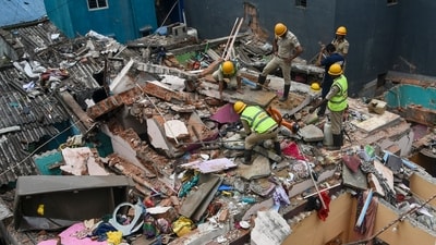 A 10-year-old boy died and 12 persons were injured in the blast on Friday, police said. (PTI) A 10-year-old boy died and 12 persons were injured in the blast on Friday, police said. (PTI)