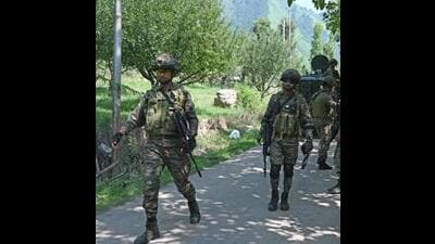 Police on Tuesday attached properties worth crores belonging to two persons who according to officials are designated terrorists operating from across the border. (HT File) Police on Tuesday attached properties worth crores belonging to two persons who according to officials are designated terrorists operating from across the border. (HT File)