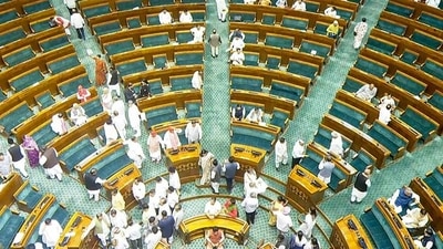 Three key bills to be tabled in Lok Sabha on August 20, says ministry communique to the LS secreteriat. (HT File) Three key bills to be tabled in Lok Sabha on August 20, says ministry communique to the LS secreteriat. (HT File)