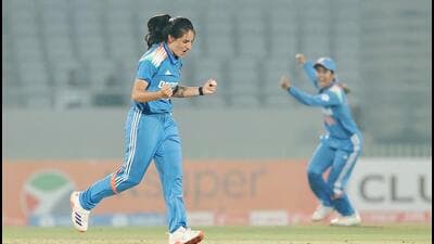 Renuka Singh Thakur will return to the Indian ODI set-up for the first time since her stress fracture in December 2024. (BCCI)
