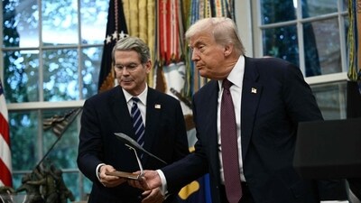 As Trump's tariff deadline for India nears, US Treasury Secretary Scott Bessent said on Tuesday that New Delhi was “profiteering” and “making billions” from its purchases of Russian oil. (AFP) As Trump's tariff deadline for India nears, US Treasury Secretary Scott Bessent said on Tuesday that New Delhi was “profiteering” and “making billions” from its purchases of Russian oil. (AFP)