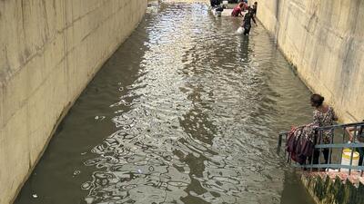 The waterlogged Non-Motorised Transport (NMT) subway at Rajiv chowk in Gurugram on Tuesday. (Parveen Kumar/HT photo) The waterlogged Non-Motorised Transport (NMT) subway at Rajiv chowk in Gurugram on Tuesday. (Parveen Kumar/HT photo)