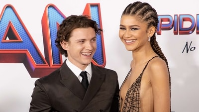 Tom Holland explained that he had been in Boston with Zendaya and had taken on most of the cooking while she worked. (AFP) Tom Holland explained that he had been in Boston with Zendaya and had taken on most of the cooking while she worked. (AFP)
