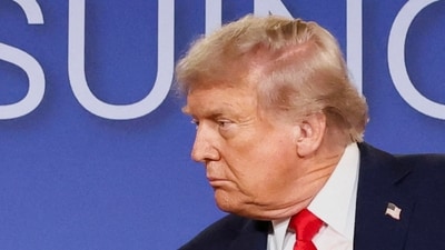 President Donald Trump. (REUTERS)