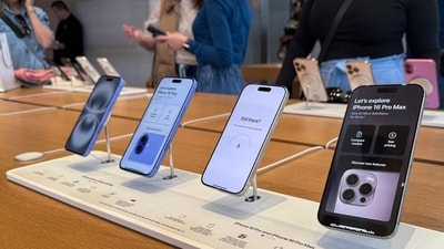 The iPhone 18 model will likely skip Apple’s fall release next year. ( AFP)