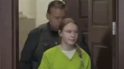 Sarah Grace Patrick arrived in the court for hearing Sarah Grace Patrick arrived in the court for hearing