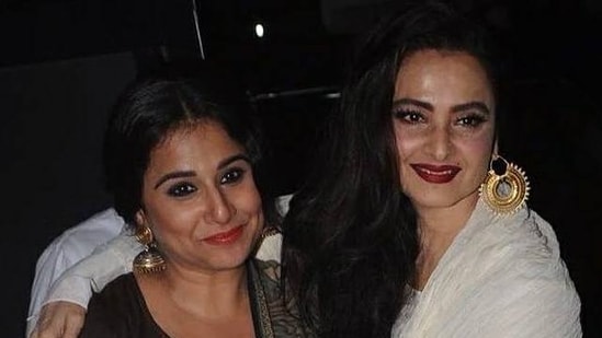 Rekha talked about her bond with Vidya Balan during Parineeta's special screening.