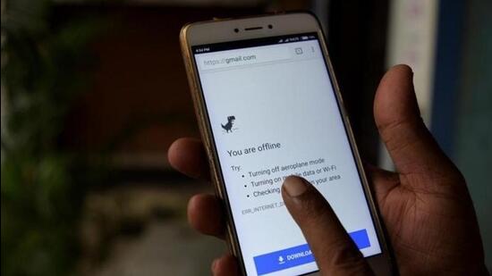 The state home department order said the step was being taken to stop the spread of misinformation on social media platforms and to check the mobilisation of demonstrators.
