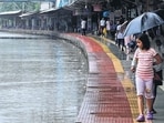 Mithi river unleashes its fury, brings trains to a grinding halt Mithi river unleashes its fury, brings trains to a grinding halt