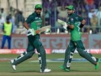 Babar Azam (L) and Mohammad Rizwan were both not picked for the Asia Cup Babar Azam (L) and Mohammad Rizwan were both not picked for the Asia Cup
