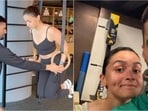 Fitness trainer highlights hidden dangers of sitting and promotes easy exercises. 