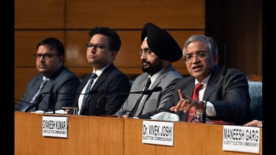 A referee such as the ECI, who bristles at scrutiny forgets that in democracy, appearance and legitimacy are as important as the arithmetic of votes. (ANI Photo) A referee such as the ECI, who bristles at scrutiny forgets that in democracy, appearance and legitimacy are as important as the arithmetic of votes. (ANI Photo)