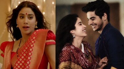 Janhvi Kapoor and Ishaan Khatter in Dhadak Janhvi Kapoor and Ishaan Khatter in Dhadak