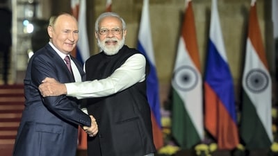 No dates have been finalised for Putin's visit to India yet. (File/PTI) No dates have been finalised for Putin's visit to India yet. (File/PTI)
