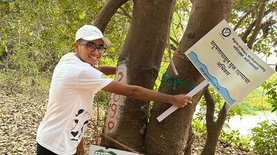 The Vidya Valley School student has built a platform that converts manual tree documentation into a collective effort. (HT PHOTO) The Vidya Valley School student has built a platform that converts manual tree documentation into a collective effort. (HT PHOTO)